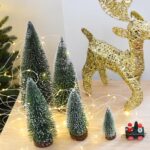 5 pcs 30 cm Decoración de Navidad Desktop Árbol de Navidad artificial - Imagen 4
