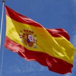 Material de poliéster Bandera de España, Tamaño: 150 * 90 cm