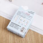25 cajas de almohadillas de soplo de algodón faciales de maquillaje fino suave desechable de venta, embalaje de cartón - Imagen 4