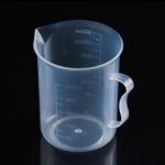 Frasco de plástico PP de grado alimenticio, 10 Uds., 250ml, taza medidora Digital, escala cilíndrica, herramientas de laboratorio de vidrio para medir, 250ml - Imagen 2