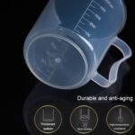 Frasco de plástico PP de grado alimenticio, 10 Uds., 250ml, taza medidora Digital, escala cilíndrica, herramientas de laboratorio de vidrio para medir, 250ml - Imagen 4