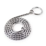55cm Pet Cadena P Collares para mascotas Correa para el cuello para mascotas Banda para el cuello para perros Cadena para serpientes Cadena para perros Collar para perros - Imagen 2
