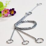 55cm Pet Cadena P Collares para mascotas Correa para el cuello para mascotas Banda para el cuello para perros Cadena para serpientes Cadena para perros Collar para perros - Imagen 4