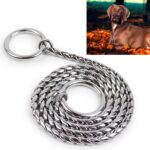 60cm Pet Cadena P Collares para mascotas Correa para el cuello para mascotas Banda para el cuello para perros Cadena para serpientes Cadena para perros Collar para perros