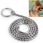 65cm Pet Cadena P Collares para mascotas Correa para el cuello para mascotas Banda para el cuello para perros Cadena para serpientes Cadena para perros Collar para perros