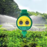 Temporizador de agua electrónico para jardín, válvula solenoide digital, controlador de riego inteligente, sistema de programas de agua digital