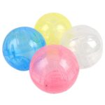 Juguete pequeño para mascotas Bola de hámster sin soporte, entrega de color aleatorio, tamaño: L, diámetro: 14,5 cm