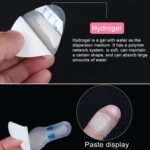 10 PCS Cuidado de los pies Piel Hidrogel Analgésico Yeso Ampollas Protector de talón antideslizante Tamaño: 28x69cm - Imagen 3