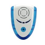 Repelente de plagas de insectos antimosquitos, ondas electromagnéticas ultrasónicas electrónicas de 6 W con luz, enchufe de la UE, CA 90-240 V, entrega de colores aleatorios, US Plug Blue - Imagen 2