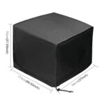 Exterior Anti-UV impermeable a prueba de polvo 210D tela Oxford sillas de mesa plegables bolsa protectora conjunto de muebles cubierta, tamaño: 170x94x70cm, Size: 170x94x70cm - Imagen 2