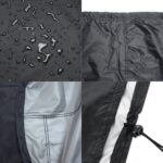 Exterior Anti-UV impermeable a prueba de polvo 210D tela Oxford sillas de mesa plegables bolsa protectora conjunto de muebles cubierta, tamaño: 170x94x70cm, Size: 170x94x70cm - Imagen 3