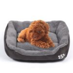 Candy Color Four Seasons Genuine Warm Pet Dog Kennel Mat Teddy Dog Mat, Tamaño: M, 54 × 42 × 12 cm, Size: M