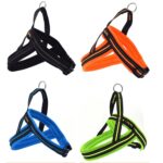 Perros de compañía A7 Arnés de pecho de poliéster reflectante Correa de plomo Tracción Collar de cuerda de cadena de seguridad para perros grandes, Tamaño: M, 2.5 * 60 * 74 cm, Size: M, 2.5*60*74cm - Imagen 6