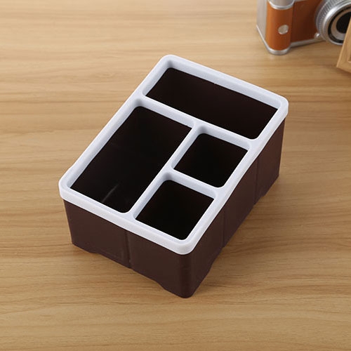 HC8104C.jpg Organizador de almacenamiento de escritorio, soporte Caddy con Control remoto para suministros de oficina y escritorio - Imagen 1
