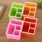Organizador de almacenamiento de escritorio, soporte Caddy con Control remoto para suministros de oficina y escritorio - Imagen 3