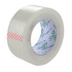 Rollo de cinta adhesiva para embalaje, sellado de paquete, 12 Uds., 45mm de ancho y 15mm de espesor, 45mm Width 15mm Thickness (Clear White) - Imagen 3
