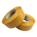 Rollo de cinta adhesiva para embalaje, sellado de paquete, 12 Uds., 45mm de ancho y 15mm de espesor, 45mm Width 15mm Thickness (Yellow) - Imagen 2