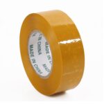 Rollo de cinta adhesiva para embalaje, sellado de paquete, 12 Uds., 45mm de ancho y 15mm de espesor, 45mm Width 15mm Thickness (Yellow) - Imagen 3