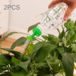 2 uds, pequeño, portátil, plástico, riego, hervidor, boca, botella, tapa, planta, riego, rociador, portátil, hogar, planta, maceta, riego, herramientas, jardinería, riego, boca, rociador, entrega de color aleatorio
