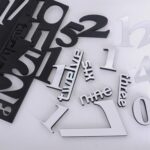 Reloj adhesivo de pared DIY con espejo 3D creativo, tamaño: 120 * 120 cm, Size: 120*120cm(White) - Imagen 4