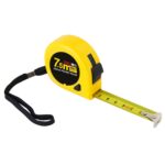 Deli Regla retráctil Cinta métrica Regla de tracción portátil Mini cinta métrica, Longitud: 7,5 m