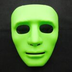 Máscara de mascarada de paso callejero Bboy Hip-hop del festival de Halloween, tamaño: 18-19 cm, entrega de colores aleatorios - Imagen 2