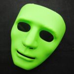 Máscara de mascarada de paso callejero Bboy Hip-hop del festival de Halloween, tamaño: 18-19 cm, entrega de colores aleatorios - Imagen 3
