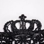 Máscara de corona de encaje de dama sexy para fiesta de disfraces de Halloween, Crown - Imagen 4