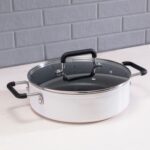 Olla antiadherente de grado alimenticio Xiaomi Mijia ZWZ 4L original, compatible con la cocina de inducción Mijia (HC9071) (blanco) - Imagen 2