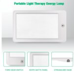 11000 Lux Bionic Sunlight SAD Touch Light Lámpara de terapia de sol natural - Imagen 4