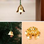 Suministros de decoración de campanas pequeñas para árboles de Navidad de decoración navideña 10 en 1, tamaño: 2 * 2 cm, Small Bells  Gold, Small Bells Silver