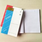 Material de oficina del cuaderno del diario de la tapa blanda de 10 PCS 80 páginas A5, entrega al azar del color - Imagen 3