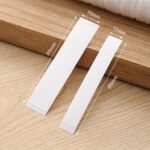 1 paquete de pegatinas invisibles antiluz, correas de camisa, adhesivo de doble cara, sin costuras, cuello en V, fijo, antideslizante - Imagen 3