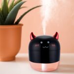 Humidificador atomizador Devil WT-H21 con luces nocturnas de colores, capacidad del tanque de agua: 200 ml
