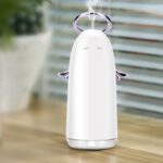 Humidificador atomizador TSHM0 Mini Angel con luces nocturnas de colores, capacidad del tanque de agua: 230 ml