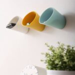 Caja de almacenamiento de pared adhesiva portátil para cosas pequeñas, entrega de colores aleatorios