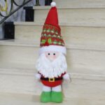 Estilo de gran tamaño Decoración del hogar de Navidad Santa Claus muñeca - Imagen 2