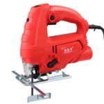 Sierra de calar de 220 V Sierra eléctrica para trabajar la madera Herramientas eléctricas Motosierra multifunción Sierras de mano Máquina de corte de madera con láser y hoja de sierra 10, enchufe de la UE - Imagen 2