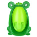 Inodoro con orinal montado en la pared para niños con forma de rana de dibujos animados - Imagen 3