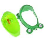Inodoro con orinal montado en la pared para niños con forma de rana de dibujos animados - Imagen 5