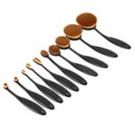 Juego de brochas para cejas con mango estilo cepillo de dientes de 10 piezas - Imagen 3