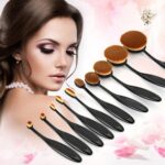 Juego de brochas para cejas con mango estilo cepillo de dientes de 10 piezas - Imagen 5