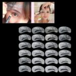 Herramientas de plantilla de forma de plantilla de cejas 24 en 1