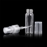 50 PCS Botella de perfume Botella de spray Botella de perfume Botella vacía, Capacidad: 2 ml (transparente) - Imagen 3