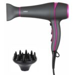 VGR V-402 2200W Secadores de cabello negativos para el hogar con 3 ajustes de engranajes, Tipo de enchufe: Enchufe de la UE