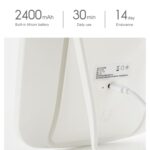Original Xiaomi Youpin jordan & judy Espejo cosmético LED de escritorio cuadrado de una cara - Imagen 3