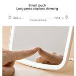 Original Xiaomi Youpin jordan & judy Espejo cosmético LED de escritorio cuadrado de una cara - Imagen 4