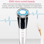 Instrumento de belleza Facial BLK-D818 instrumento de rejuvenecimiento de la piel de Color frío y caliente instrumento de introducción de belleza de microcorriente EMS, BLK-D818  (White) - Imagen 4