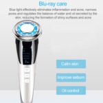 Instrumento de belleza Facial BLK-D818 instrumento de rejuvenecimiento de la piel de Color frío y caliente instrumento de introducción de belleza de microcorriente EMS, BLK-D818  (White) - Imagen 5