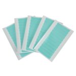 Peluca de película de PU de 5 piezas, película de doble cara invisible especial para extensión de cabello sin costuras